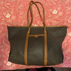 Michael Kors signature beck large tote bag